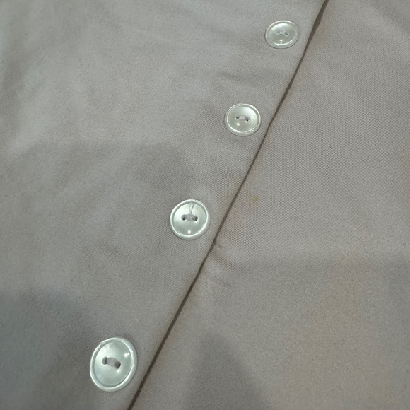 Lavender Lux LA Decorative Button Crop Top + Skirt Set (2/2) - Picture 3 of 3